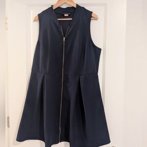 Marianne Women's Navy A-line Sleeveless Dress Size 2X